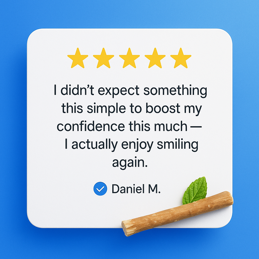 The Miswak Stick - Natural Teeth Cleaning