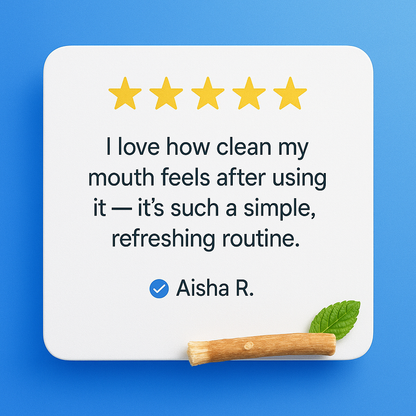 The Miswak Stick - Natural Teeth Cleaning