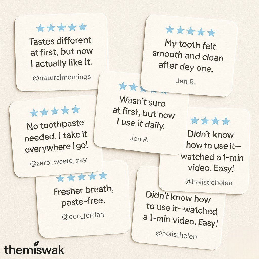Miswak Toothbrush